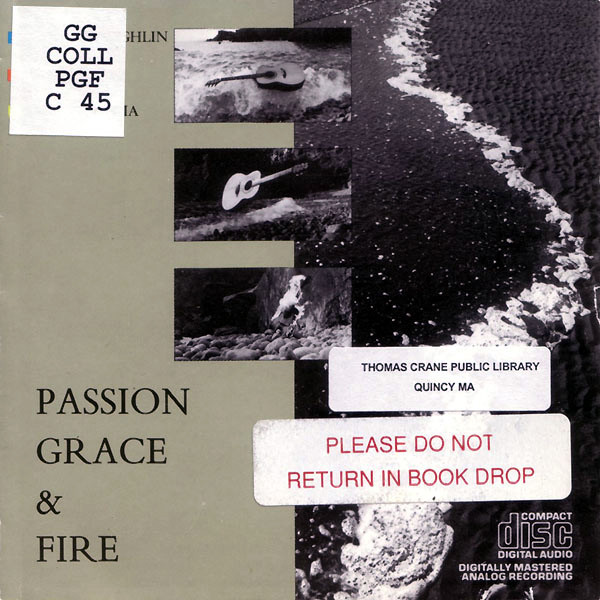 Passion Grace & Fire album cover