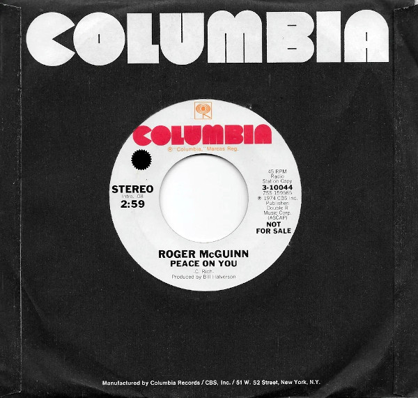 Peace on You 45 rpm sleeve
